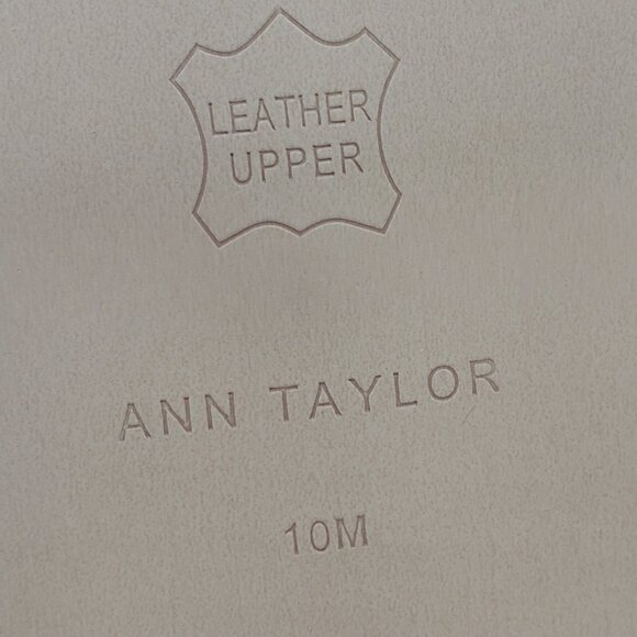 Ann Taylor Weekend Collection Black Horsebit Croco Embossed Loafers - Picture 9 of 9